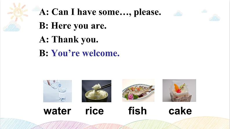Unit 5 Let's eat! B Start to read 课件（含视频素材）03