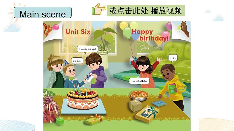 Unit 6 Happy birthday! A Let's talk 课件（含视频素材）03