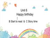 Unit 6 Happy birthday! B Start to read 课件（含视频素材）