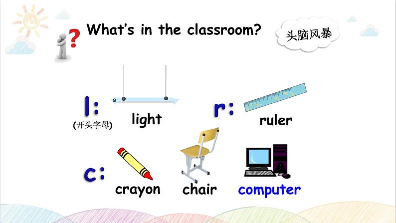 Unit 1 My classroom Part A Let's talk 课件（含素材）08