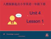 人教版新起点1年级上unit 4 Numbers Lesson1  课件