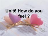 Unit 6 How do you feel? PartA&B 课件（含素材）