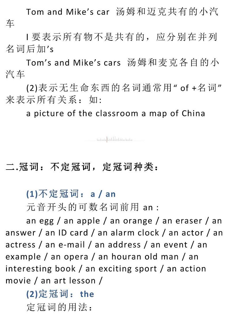 小学1-6年级英语基础知识汇总第3页