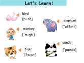 人教版（PEP）三年级上册课件unit4 We love animalsB Let's learn