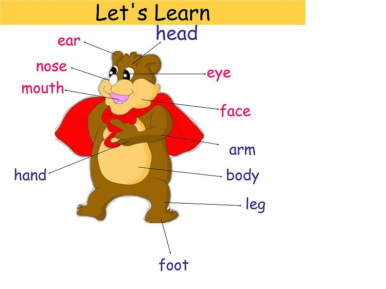 人教版（PEP）三年级上册课件unit3 Look at meB Let's learn07