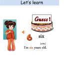 人教版（PEP）三年级上册课件Unit 6 Happy birthday B Let's learn