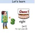 人教版（PEP）三年级上册课件Unit 6 Happy birthday B Let's learn