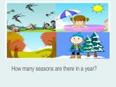 人教版（精通）小学英语六年级上 Unit 6 There are four seasons in a year Lesson 33 PPT课件