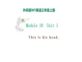 Module 10 Unit 1 This is his head. 课件（23PPT）