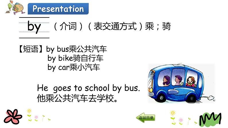 Unit 3 How do you come to school 第二课时 课件+素材04