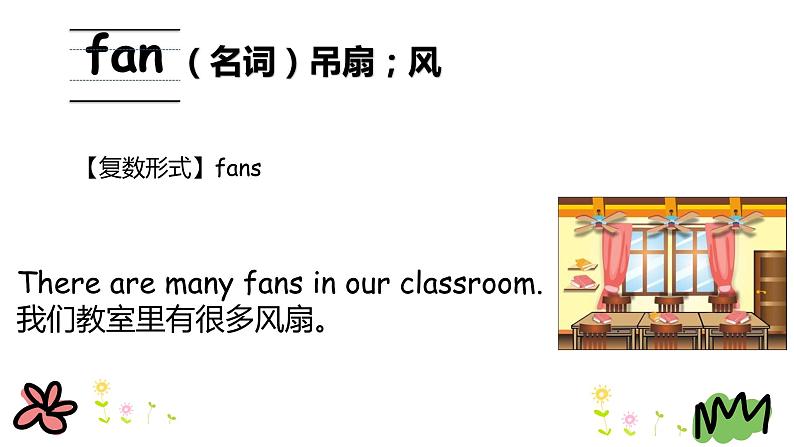 Unit 7 There is a TV in the classroom 第一课时 课件+素材08