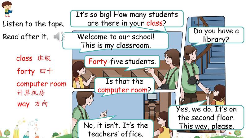 Unit 1 My school Part B 第一课时 课件+素材07