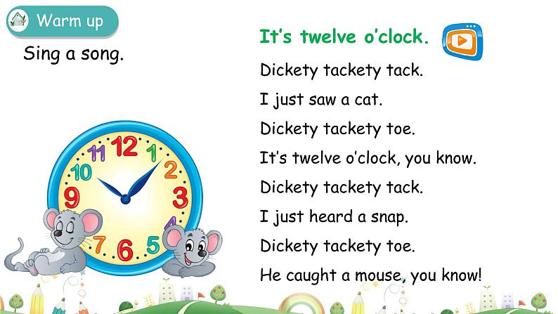 Unit 2 What time is it Part B 第一课时 课件+素材02