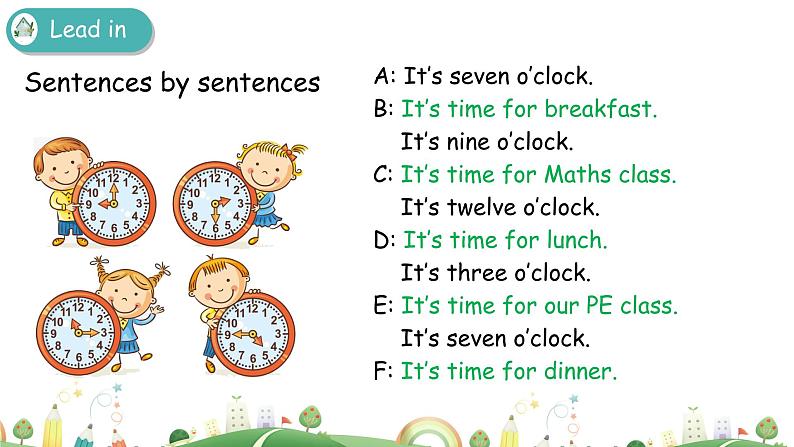 Unit 2 What time is it Part B 第一课时 课件+素材03