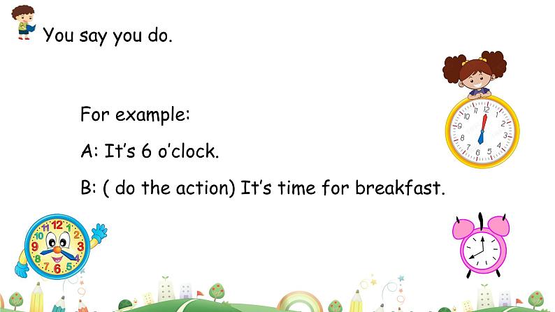 Unit 2 What time is it Part B 第一课时 课件+素材04