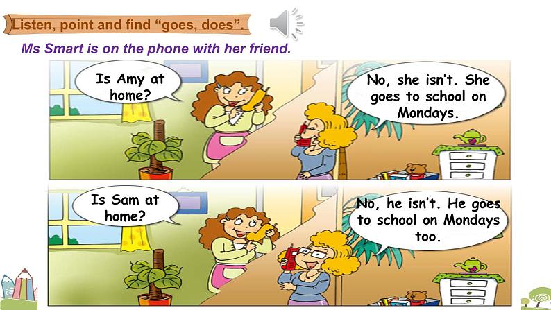 Module 5 Unit 1 She goes to school  课件+素材06