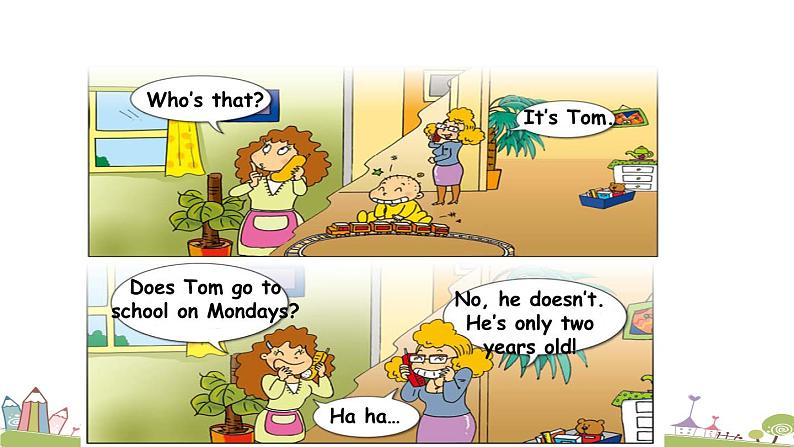 Module 5 Unit 1 She goes to school  课件+素材07