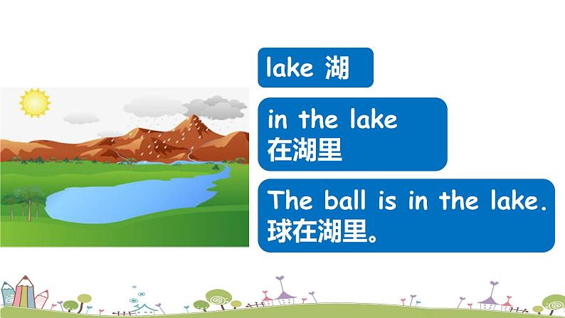 Module 8 Unit 2 Daming flies a kite in the park 课件+素材05