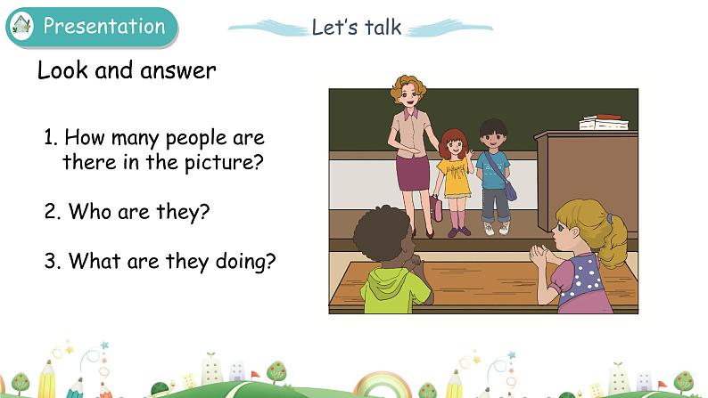 三年级下册：Unit 1 Welcome back to school Part A 第一课时 课件PPT+素材05