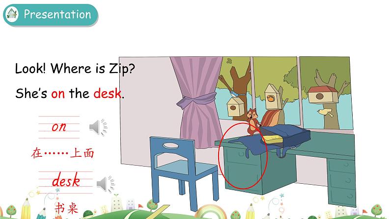 三年级下册：Unit 4 Where is my car Part A 第二课时 课件PPT+素材04