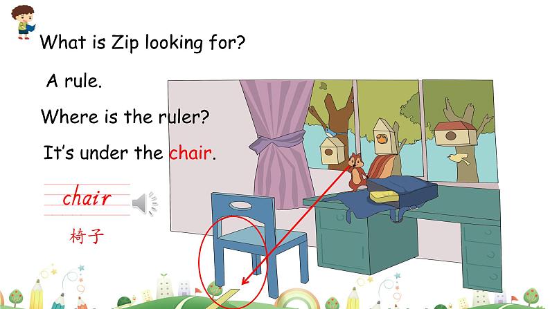 三年级下册：Unit 4 Where is my car Part A 第二课时 课件PPT+素材06