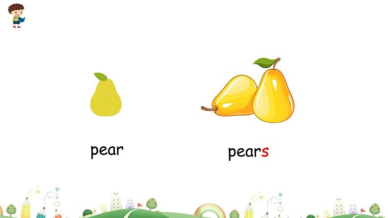 三年级下册：Unit 5 Do you like pears Part A 第二课时 课件PPT+素材08