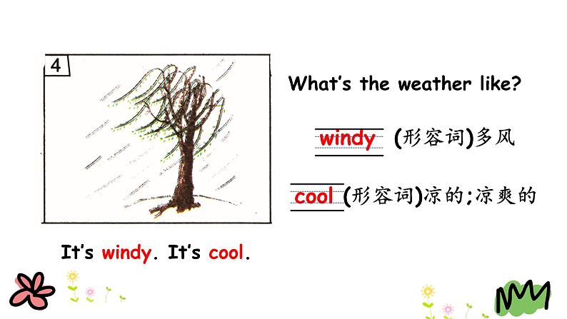 Unit 2 Lesson 11 How’s the Weather Today 课件+素材07