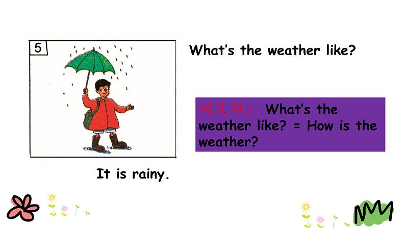 Unit 2 Lesson 11 How’s the Weather Today 课件+素材08