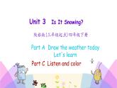 Unit 3 Is it snowing 第一课时 课件+素材