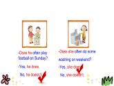 Unit 4 What do you do on Saturday 第三课时 课件+素材