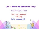 Unit 5 What's the weather like today 第三课时 课件+素材