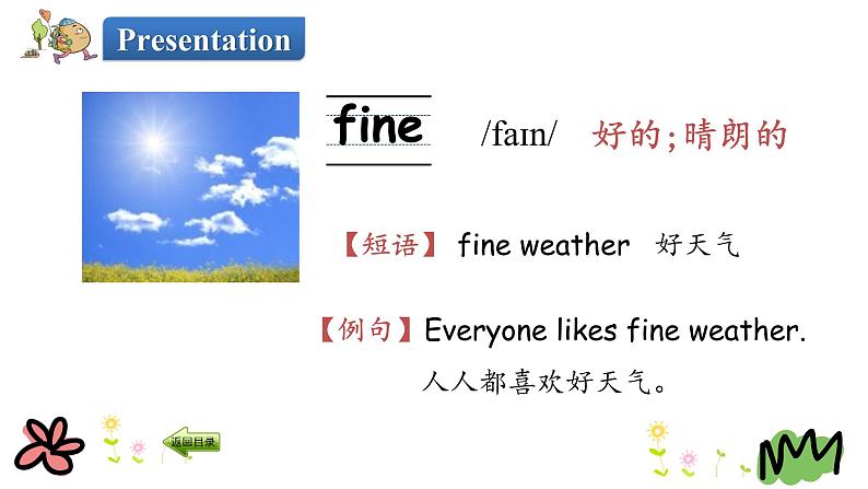 Unit 5 What's the weather like today 第三课时 课件+素材04