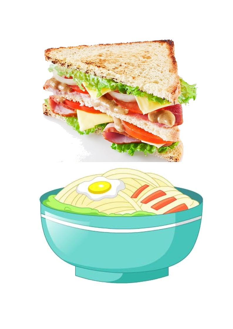 译林版四上英语食物图片 试卷01