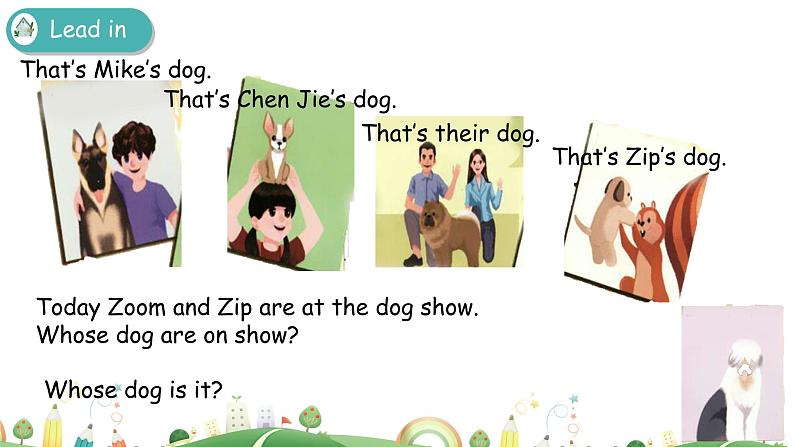 人教版五年级下册：Unit 5 Whose dog is it Part A 第二课时 课件PPT+素材03