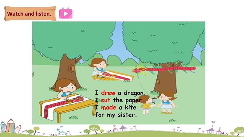 Module 8 Unit 2 I made a kite 课件+素材05