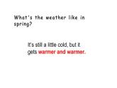 六年級上冊英語課件-Unit 6   There are four seasons in a year. Lesson 31   人教精通版
