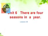 六年级上册英语课件-Unit 6   There are four seasons in a year. Lesson 35  人教精通版
