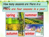 六年级上册英语课件-Unit 6   There are four seasons in a year.  Lesson 31 人教精通版
