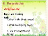 六年級上冊英語課件-Unit 6   There are four seasons in a year.  Lesson 31 人教精通版