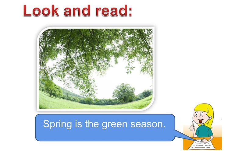 六年级上册英语课件-Unit 6   There are four seasons in a year.  Lesson 31   人教精通版06