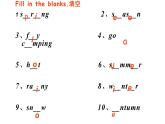 六年级上册英语课件-Unit 6   There are four seasons in a year.   人教精通版