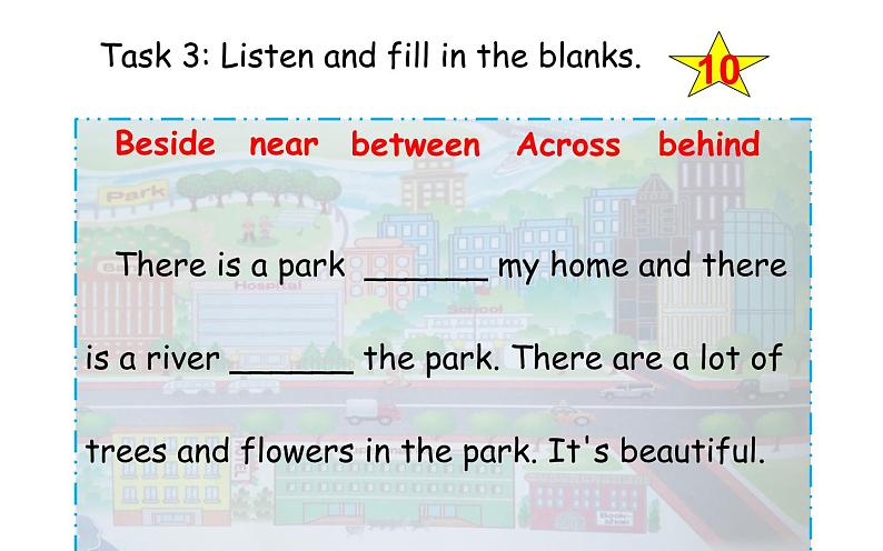 六年级下册英语课件-Unit 2 There is a park near my home  Lesson 7 人教精通版06