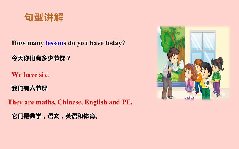 四年级下册英语课件-Unit 3 What subject do like best？Lesson 13 人教精通版.07