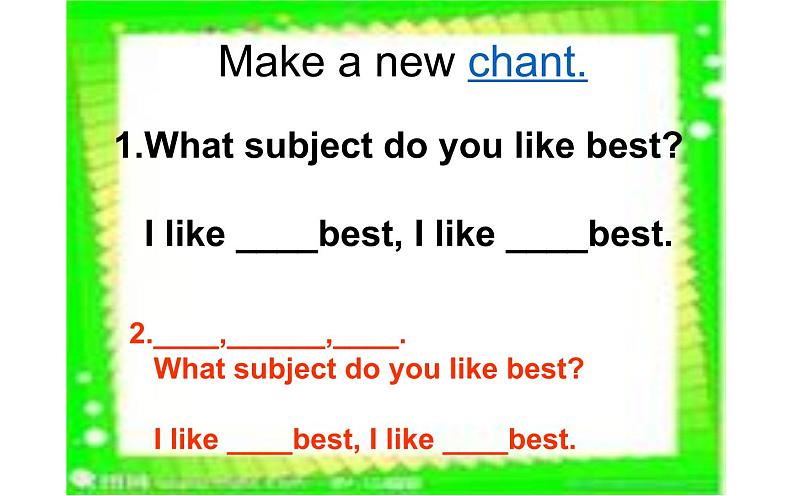 四年级下册英语课件-Unit 3 What subject do like best？ Lesson  15 人教精通版.05