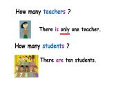 四年級下冊英語課件-Unit 2 There are forty students in our class.  Lesson 8  人教精通版.