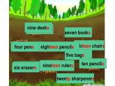 四年級下冊英語課件-Unit 2 There are forty students in our class.  Lesson 11 人教精通版.