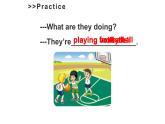 五年級(jí)下冊(cè)英語課件-Unit 6 We're watching the games.  Lesson 31 人教精通版.