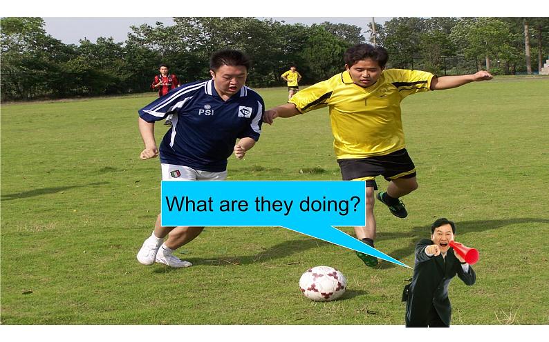 五年级下册英语课件-Unit 6 We're watching the games.  Lesson 32  人教精通版.04