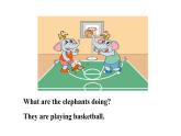 五年級(jí)下冊(cè)英語課件-Unit 6 We're watching the games.  人教精通版.