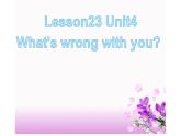 五年级下册英语课件-Unit 4 What’s wrong with you？ Lesson 23 人教精通版.